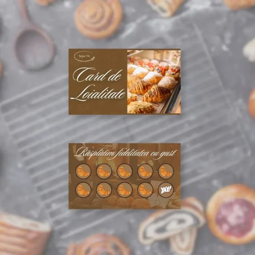 🥐 Card de Loialitate Croissant – Revii pentru încă o mușcătură!