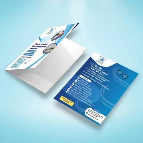 📁 Mapă Personalizată Oftalmologie – Profesionalism la Prima Privire