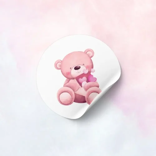 Mini Stickere Personalizate – Pentru Carduri de Loialitate Cofetărie